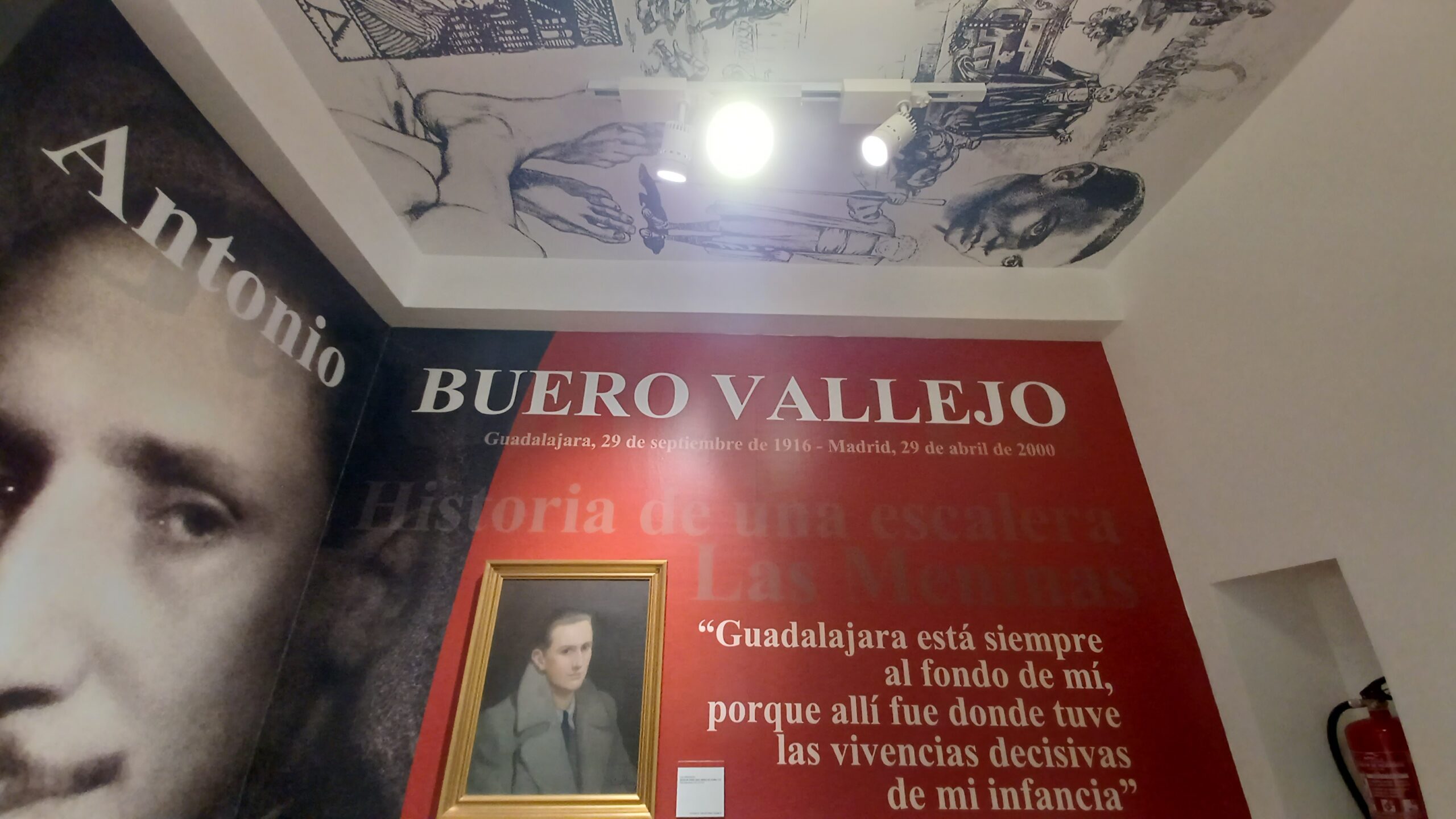 Buero Vallejo exposición palacio cotilla guadalajara anecdonet 1