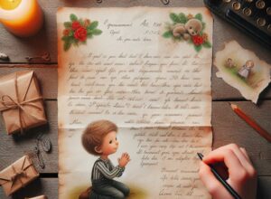 Carta de un niño de 8 años a su abuela fallecida