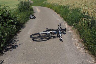 Crónica de un accidente en bici