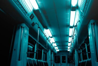 Atrapado en un vagón del metro