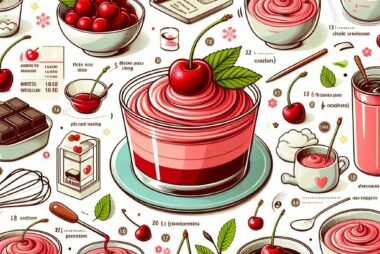 Mousse de cereza
