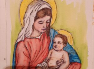 navidad maria y niño jesús
