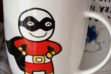 La taza sucia