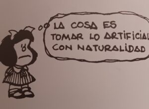 tomar natural como artificial