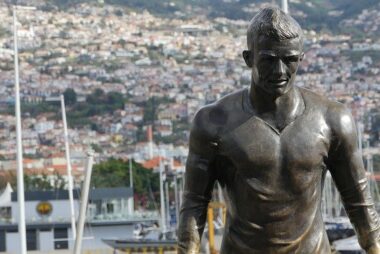 Cristiano Ronaldo y su madre