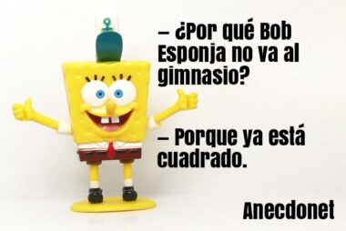 ¿Por qué Bob Esponja no va al gimnasio?